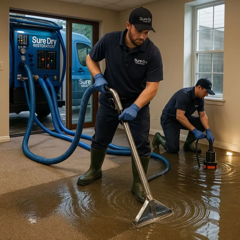Water Extraction and Removal process in West Orange, NJ